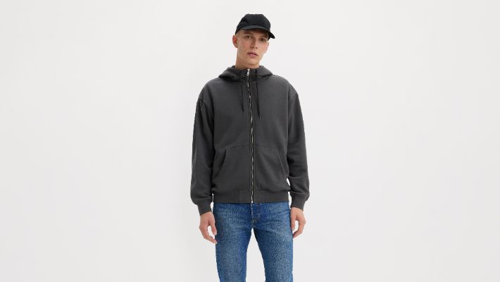 Workwear Zip-Up Hoodie Sweatshirt sold by Levi's