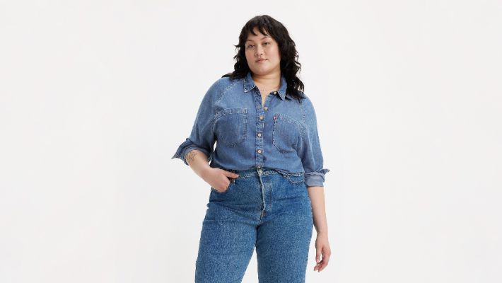 Harrison Raglan Shirt (Plus Size) made by Levi's