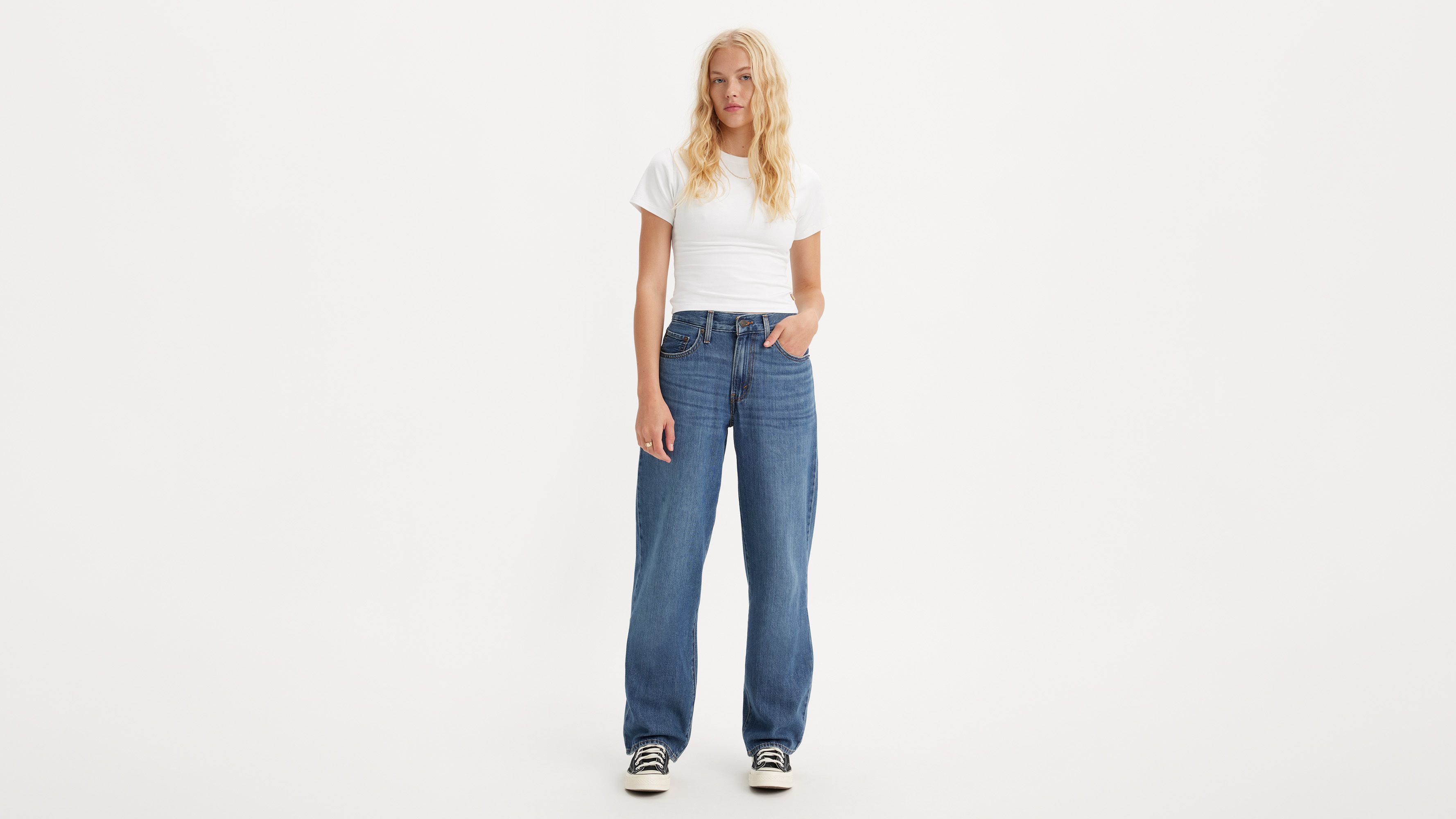 Baggy Dad Performance Cool Women's Jeans sold by Levi's product image thumbnail 5