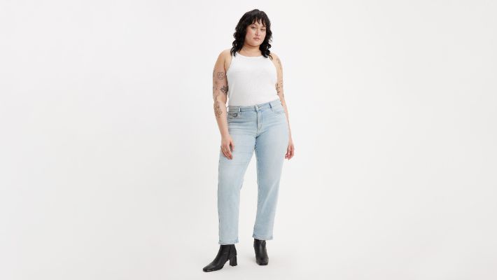 Classic Straight Women's Jeans (Plus Size) sold by Levi's