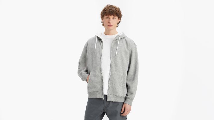 Workwear Zip-Up Hoodie Sweatshirt sold by Levi's
