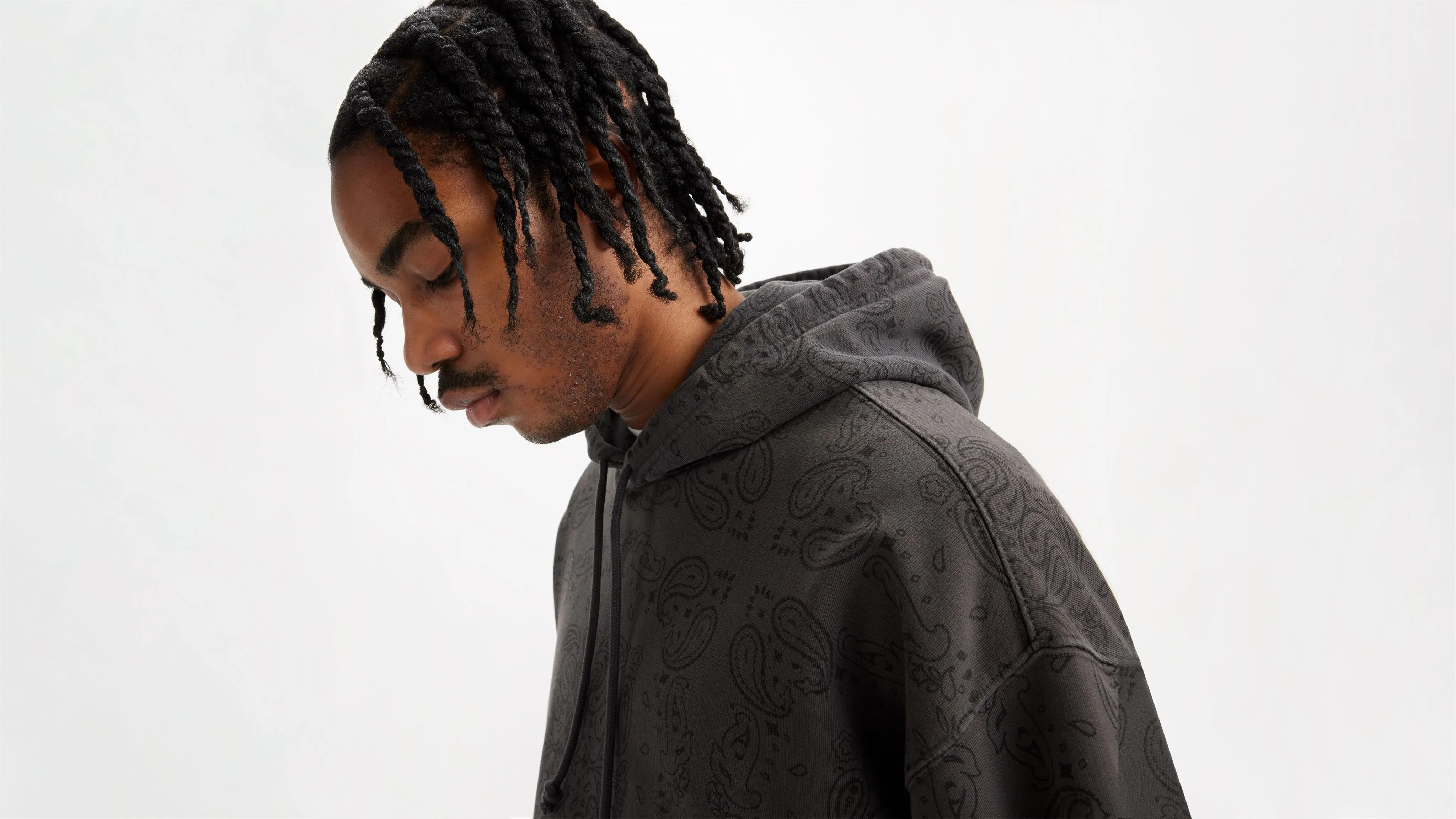 Relaxed Overdyed Hoodie Sweatshirt sold by Levi's product image thumbnail 4