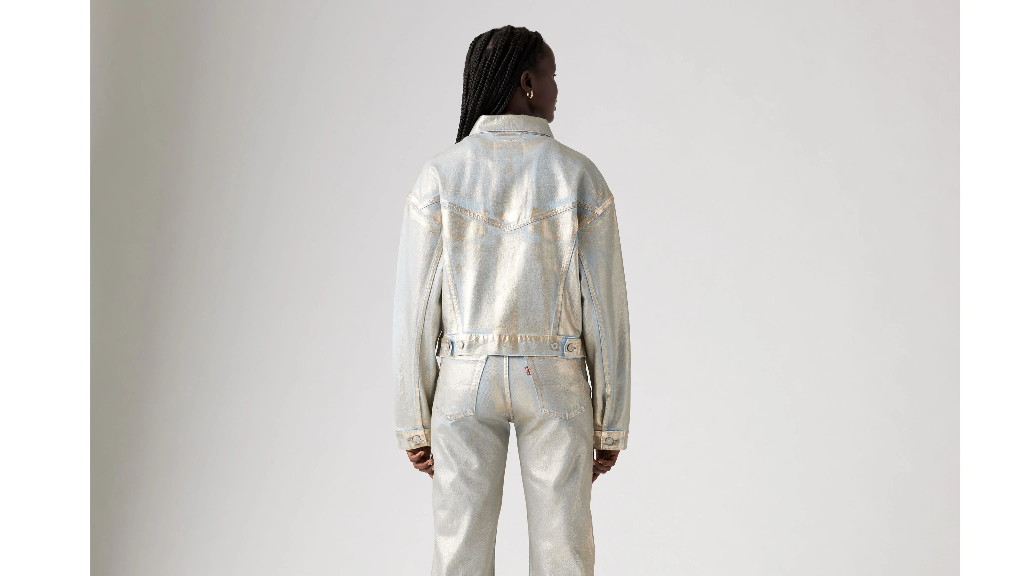 Shrunken '90s Trucker Jacket sold by Levi's product image thumbnail 3