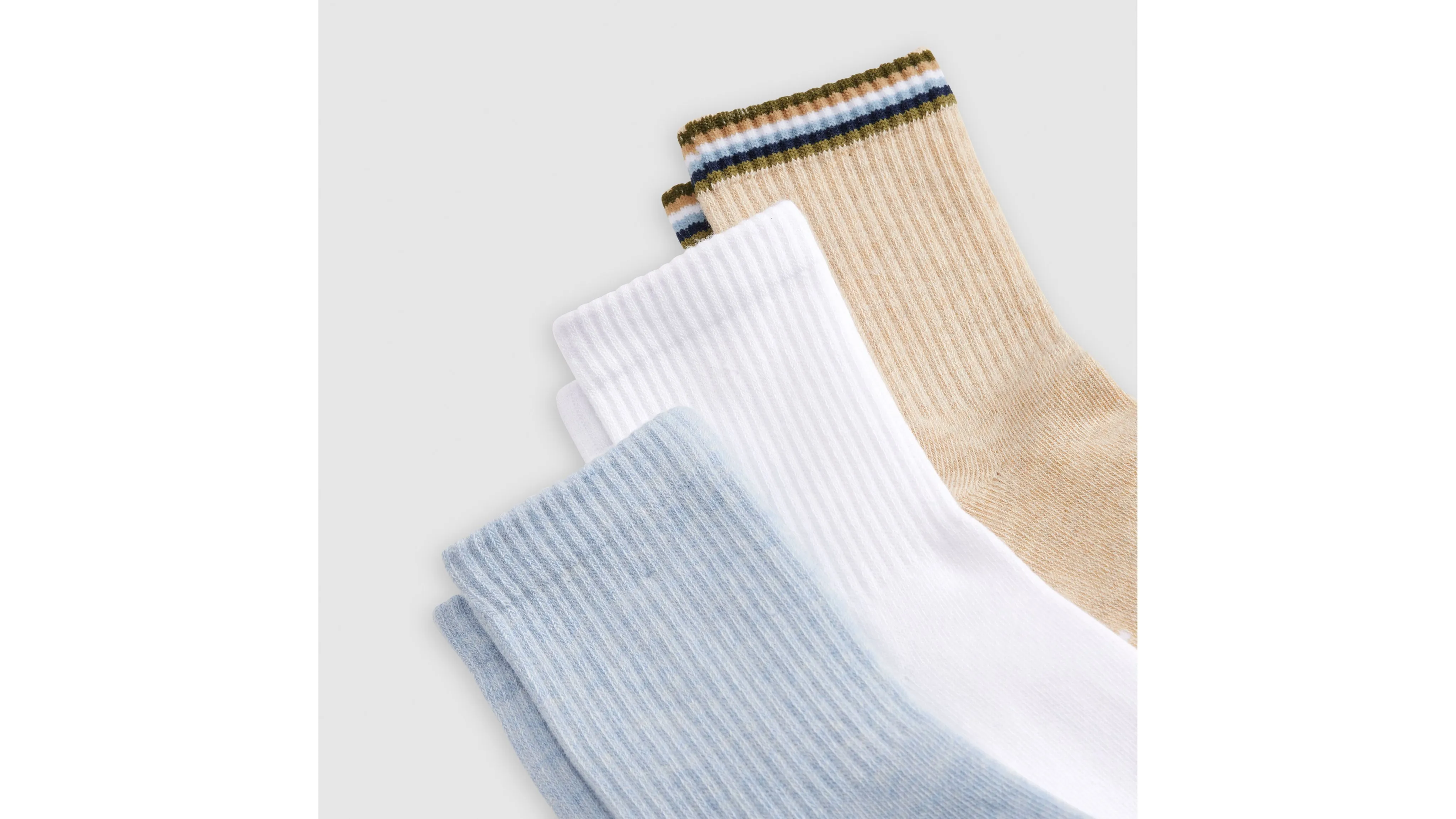 Arched Headline Logo Short Cut Socks sold by Levi's product image thumbnail 2