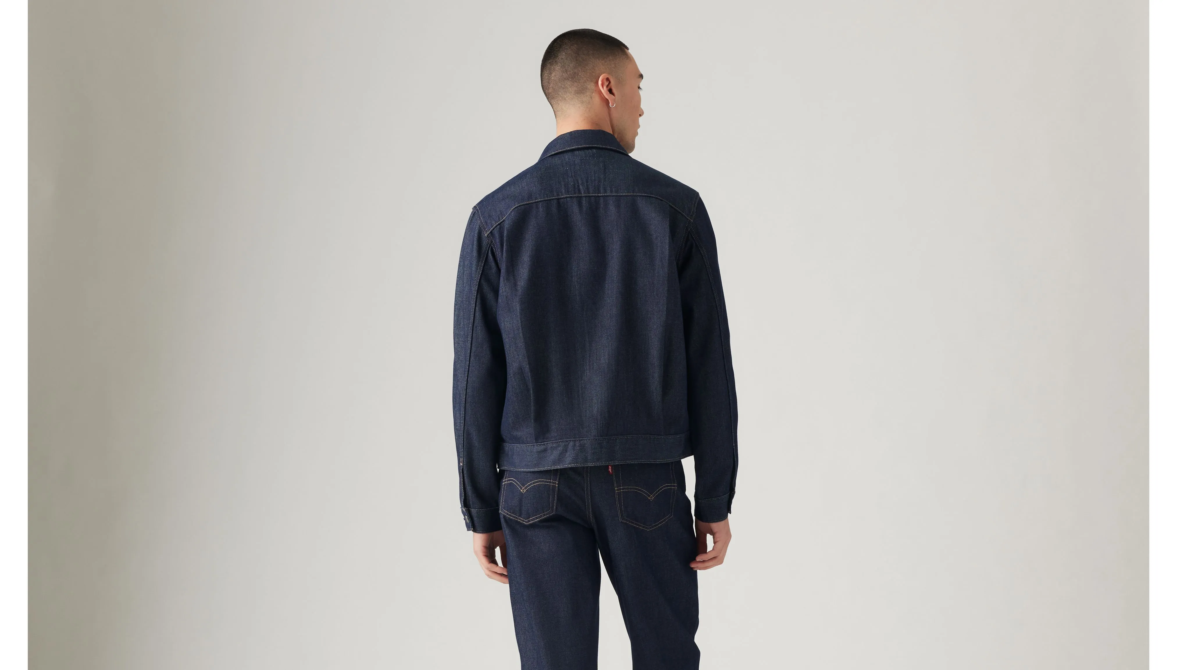 Levi's® WellThread® Men's Type II Trucker Jacket sold by Levi's product image thumbnail 3