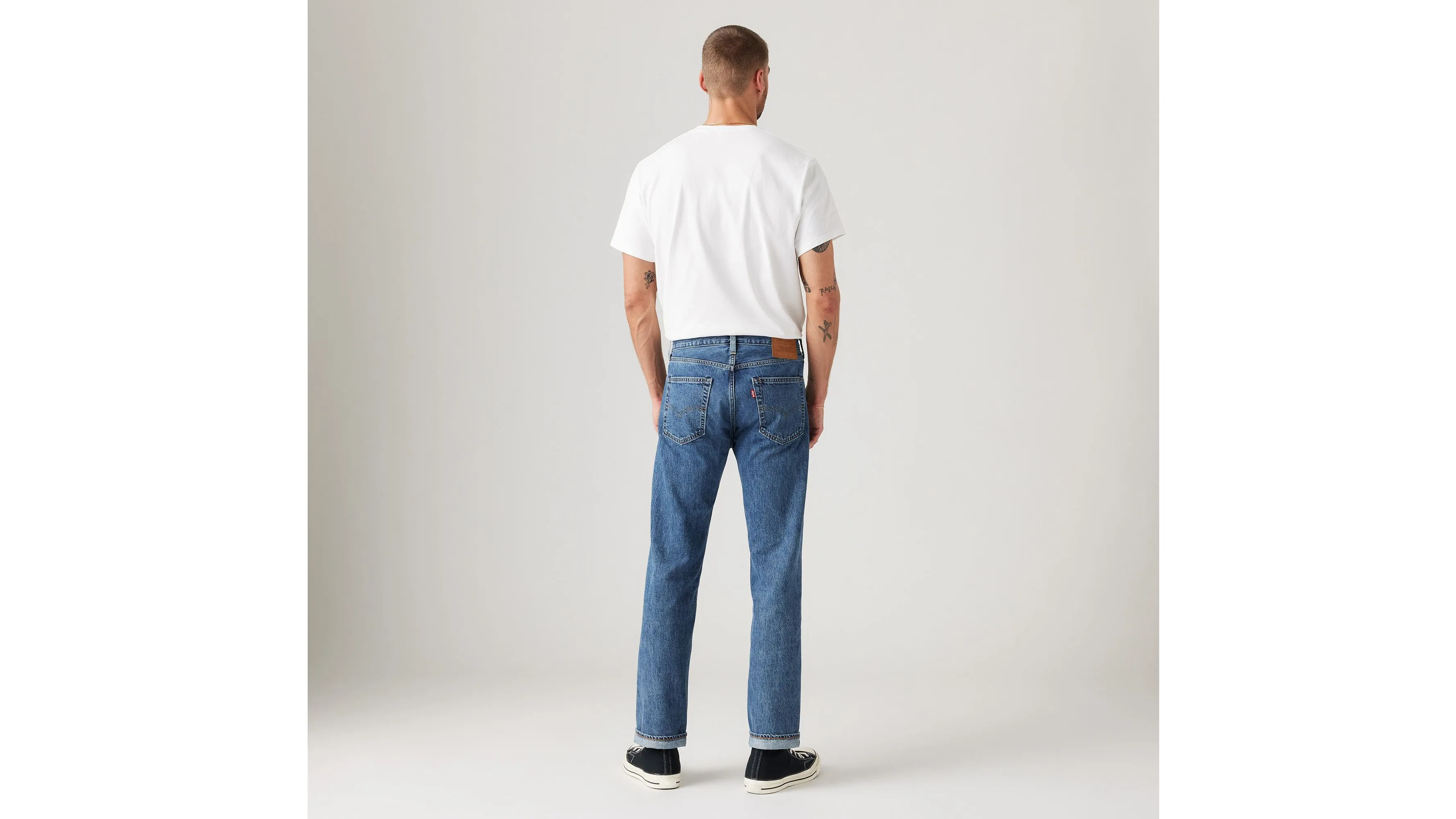 Levi's 505 Regular Fit Selvedge Men's Jeans 28x30 sold by Levi's product image thumbnail 3