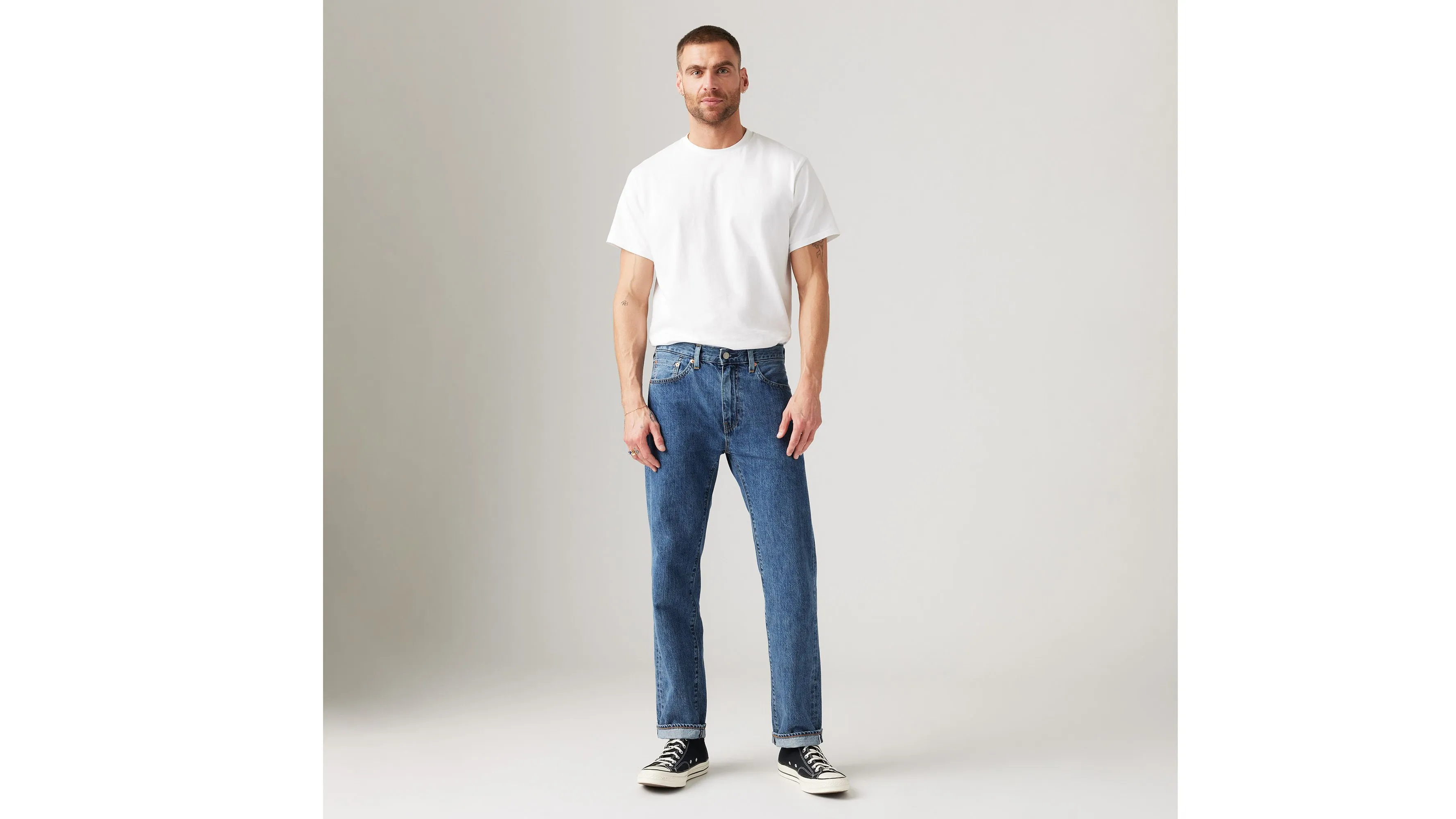 Levi's 505 Regular Fit Selvedge Men's Jeans 28x30 sold by Levi's product image thumbnail 5