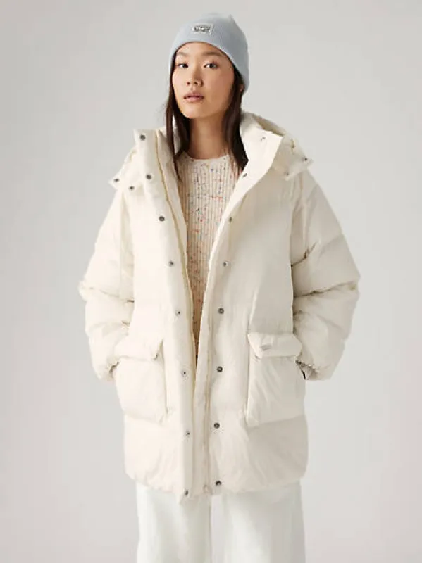 Western Midi Bubble Puffer Jacket sold by Levi's