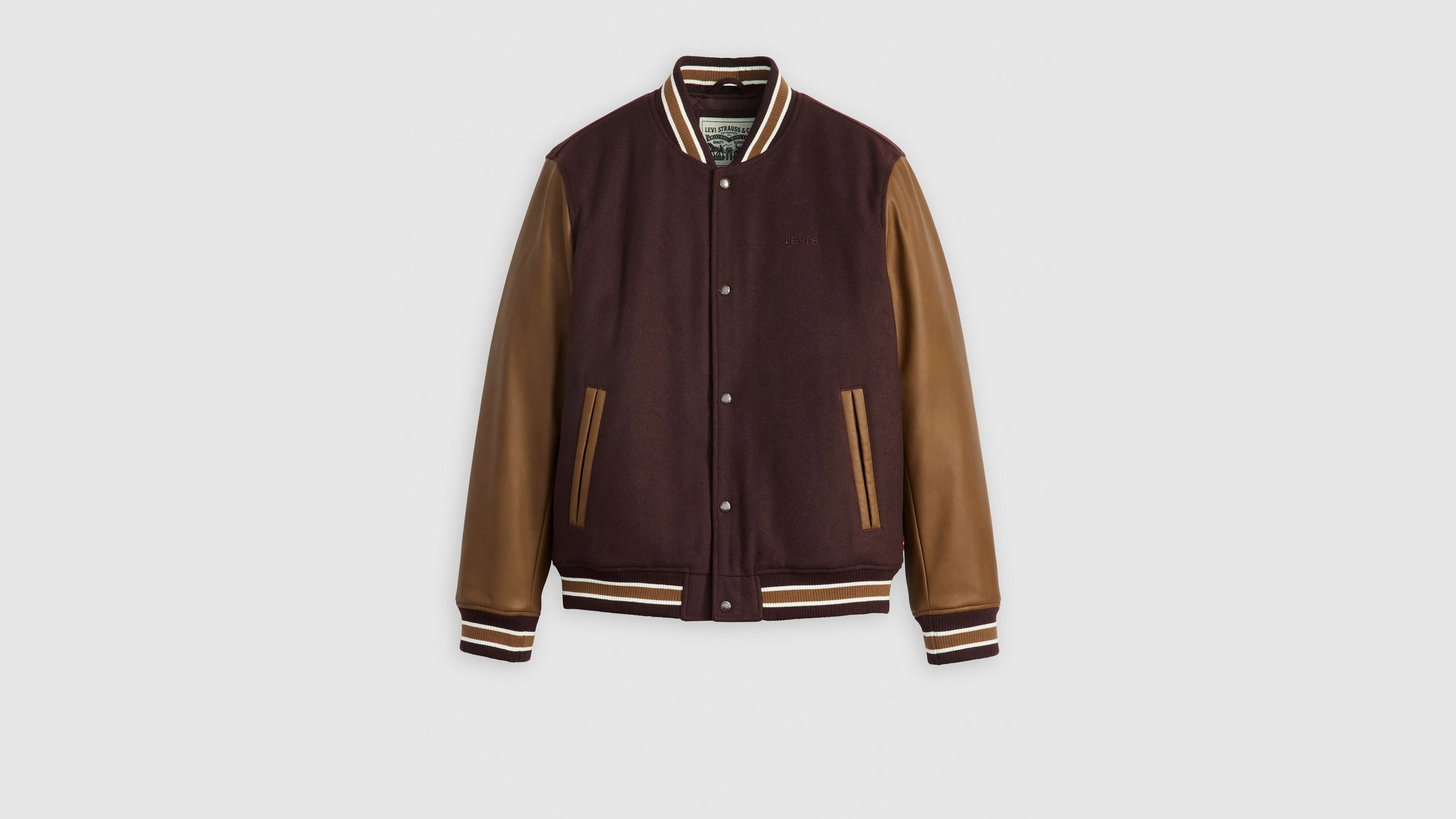 Mixed Media Varsity Jacket sold by Levi's product image thumbnail 5