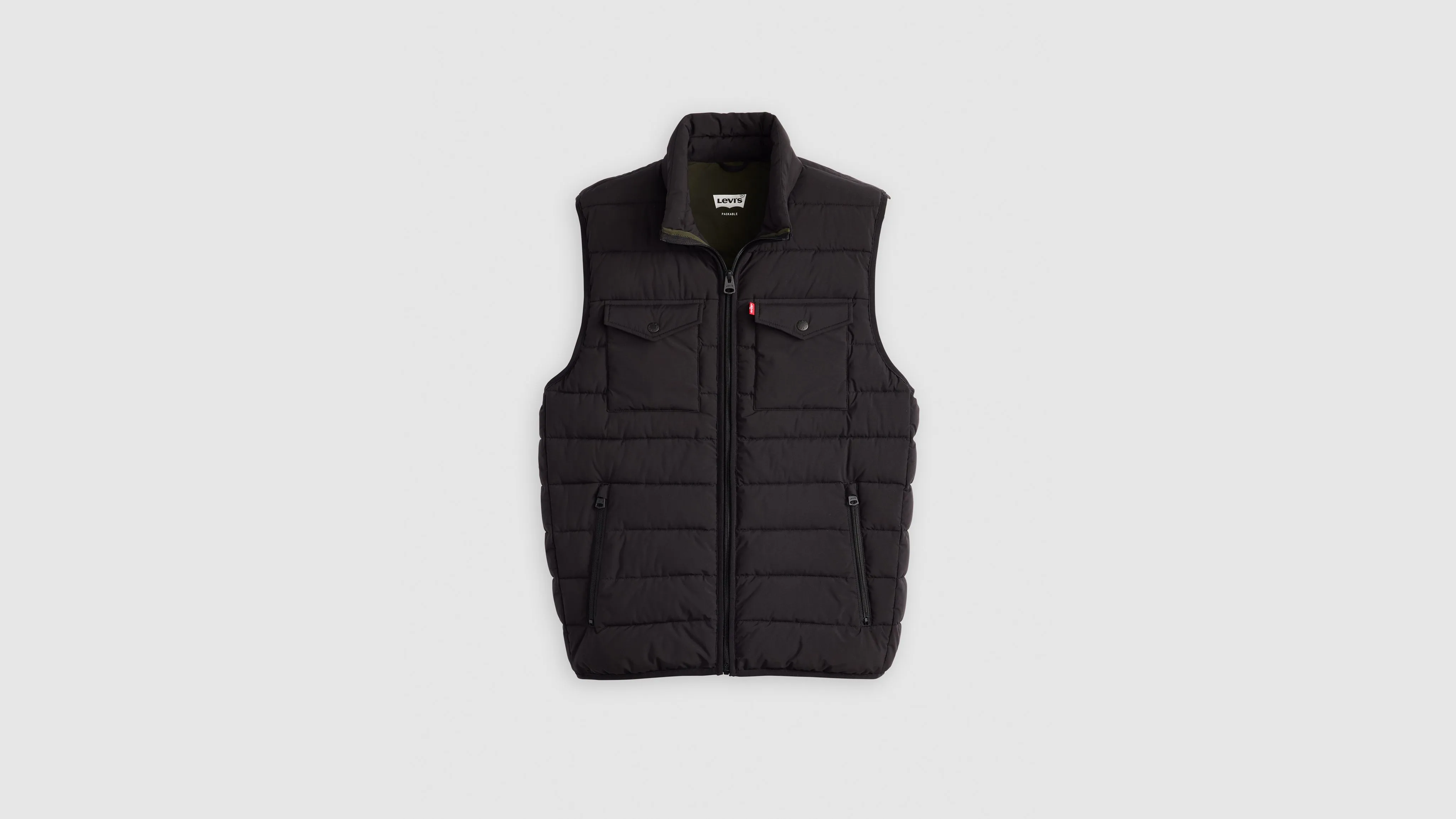 2 Chest Pocket Lightweight Quilted Vest sold by Levi's product image thumbnail 3