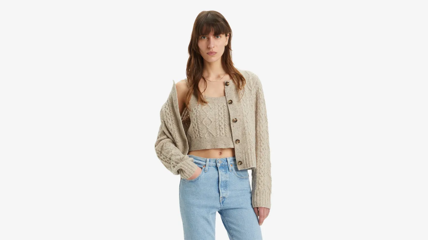 Primrose Cable Cardigan made by Levi's