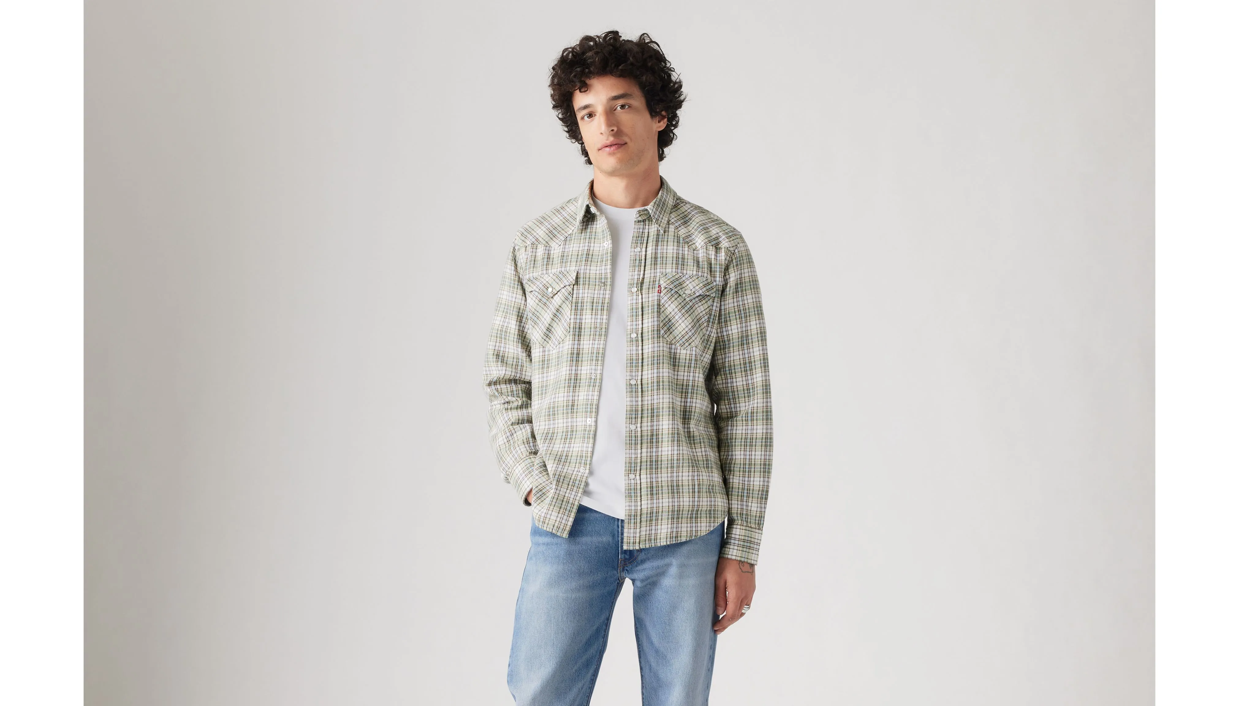 Classic Standard Fit Western Shirt sold by Levi's