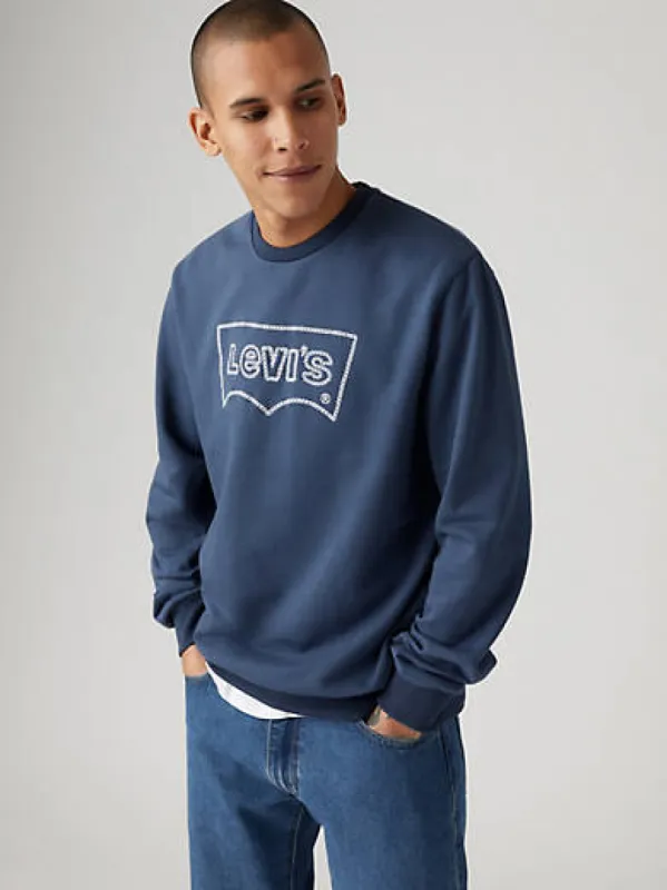 Standard Fit Graphic Crewneck Sweatshirt sold by Levi's