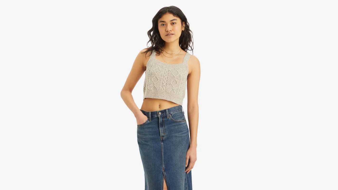 Primrose Cable Tank Top sold by Levi's
