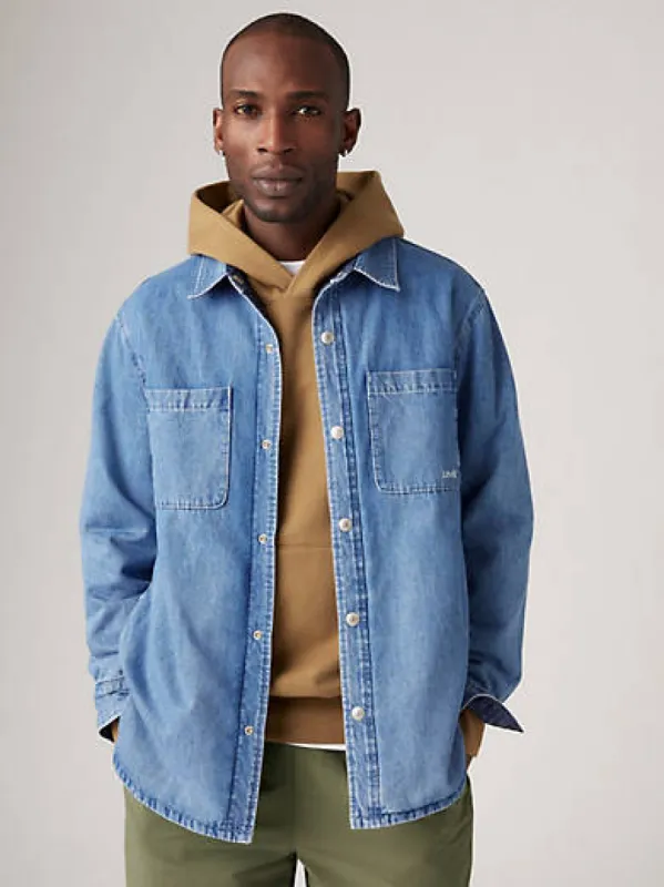 Bryant Padded Reversible Overshirt sold by Levi's