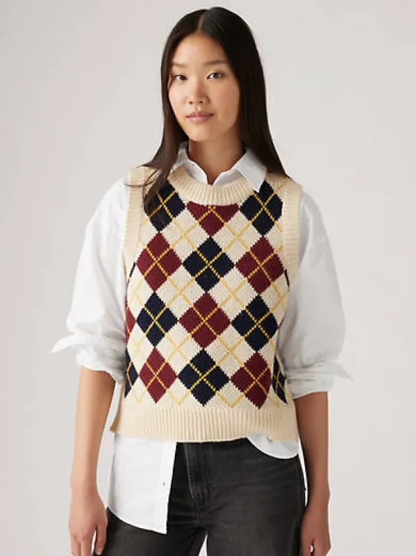 Collegiate Argyle Vest sold by Levi's