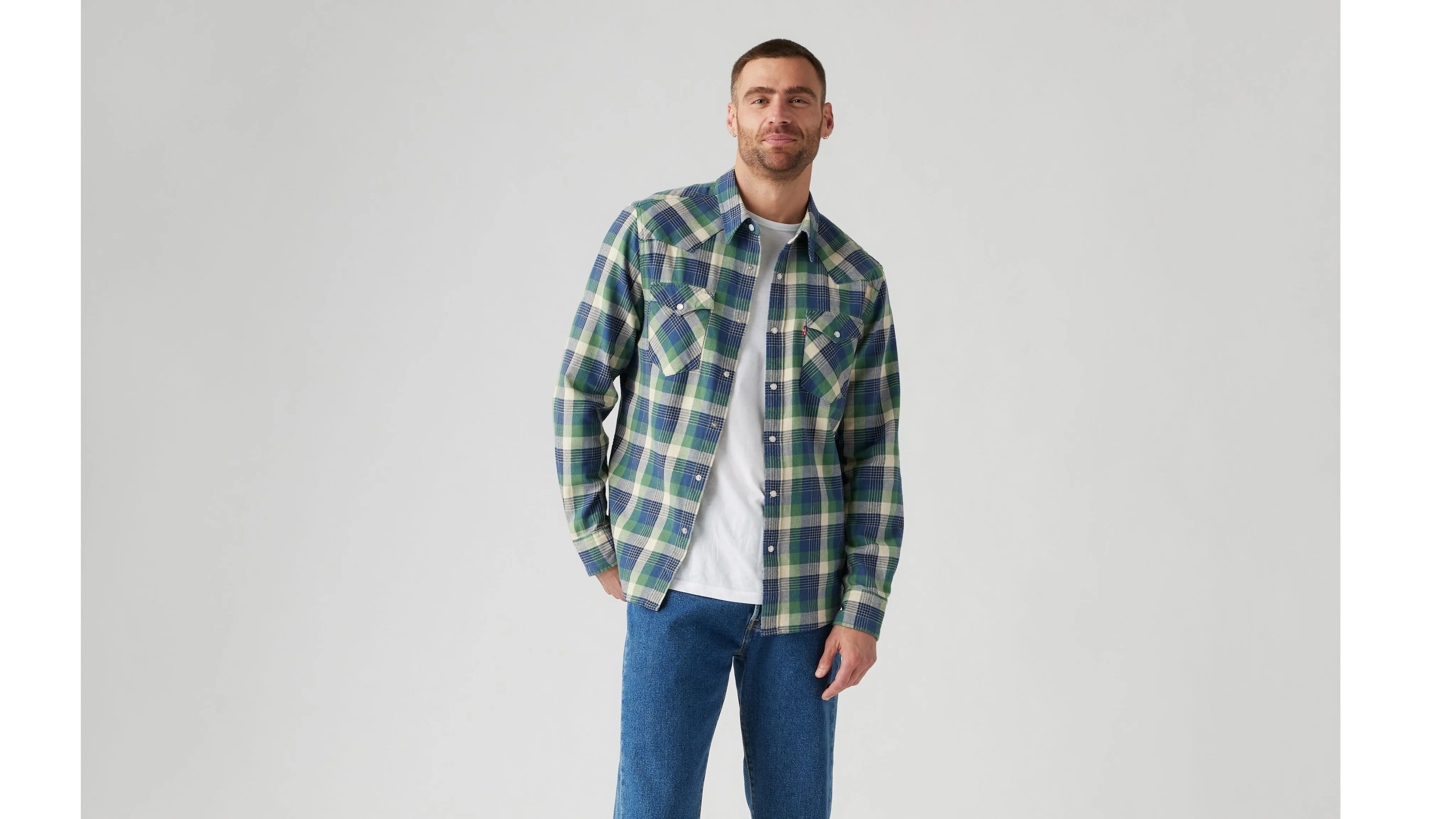 Classic Standard Fit Western Shirt sold by Levi's