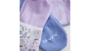 Tapestry Floral No Show Socks sold by Levi's