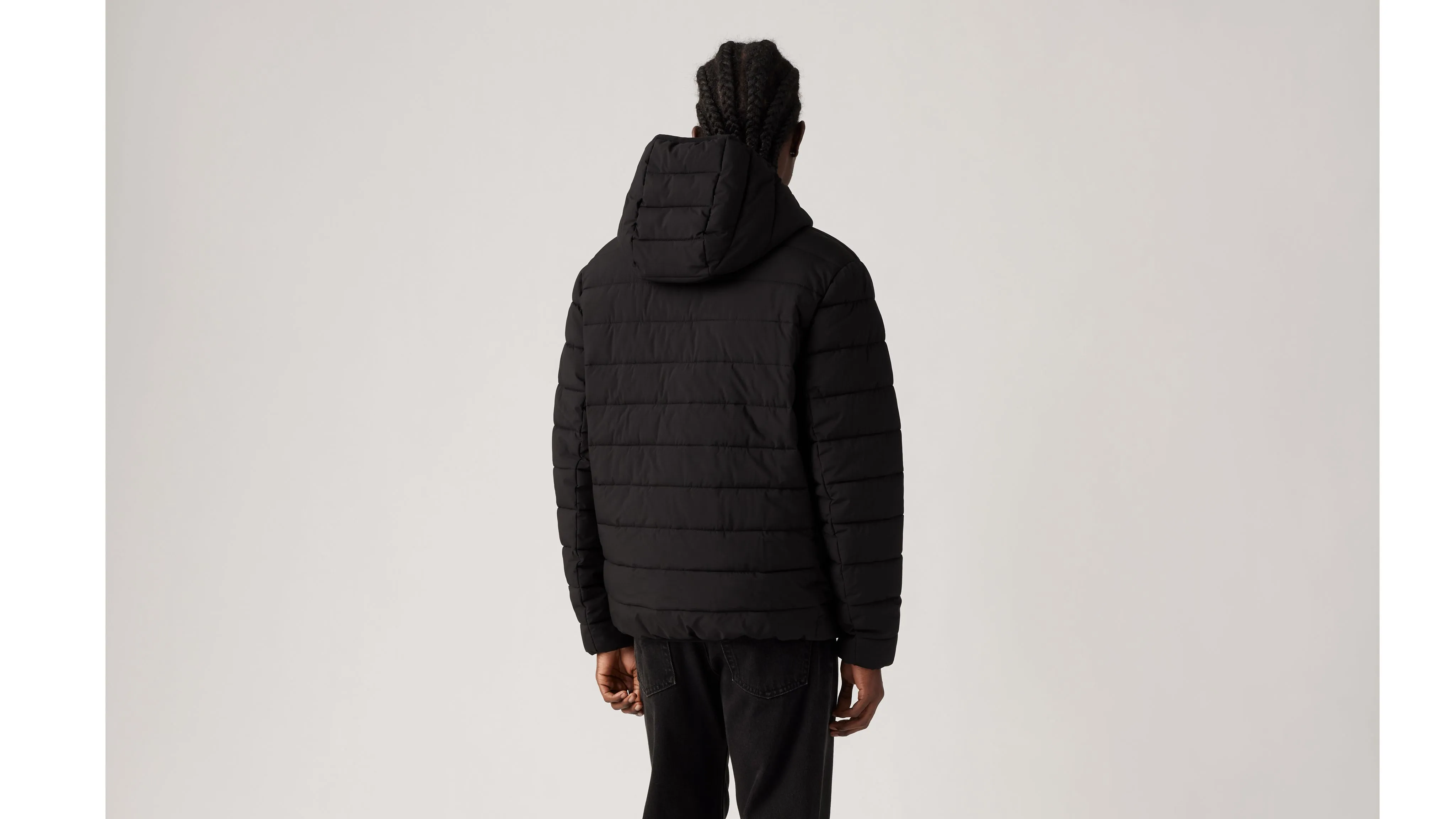 Hooded 2 Chest Pocket Puffer Jacket sold by Levi's product image thumbnail 3