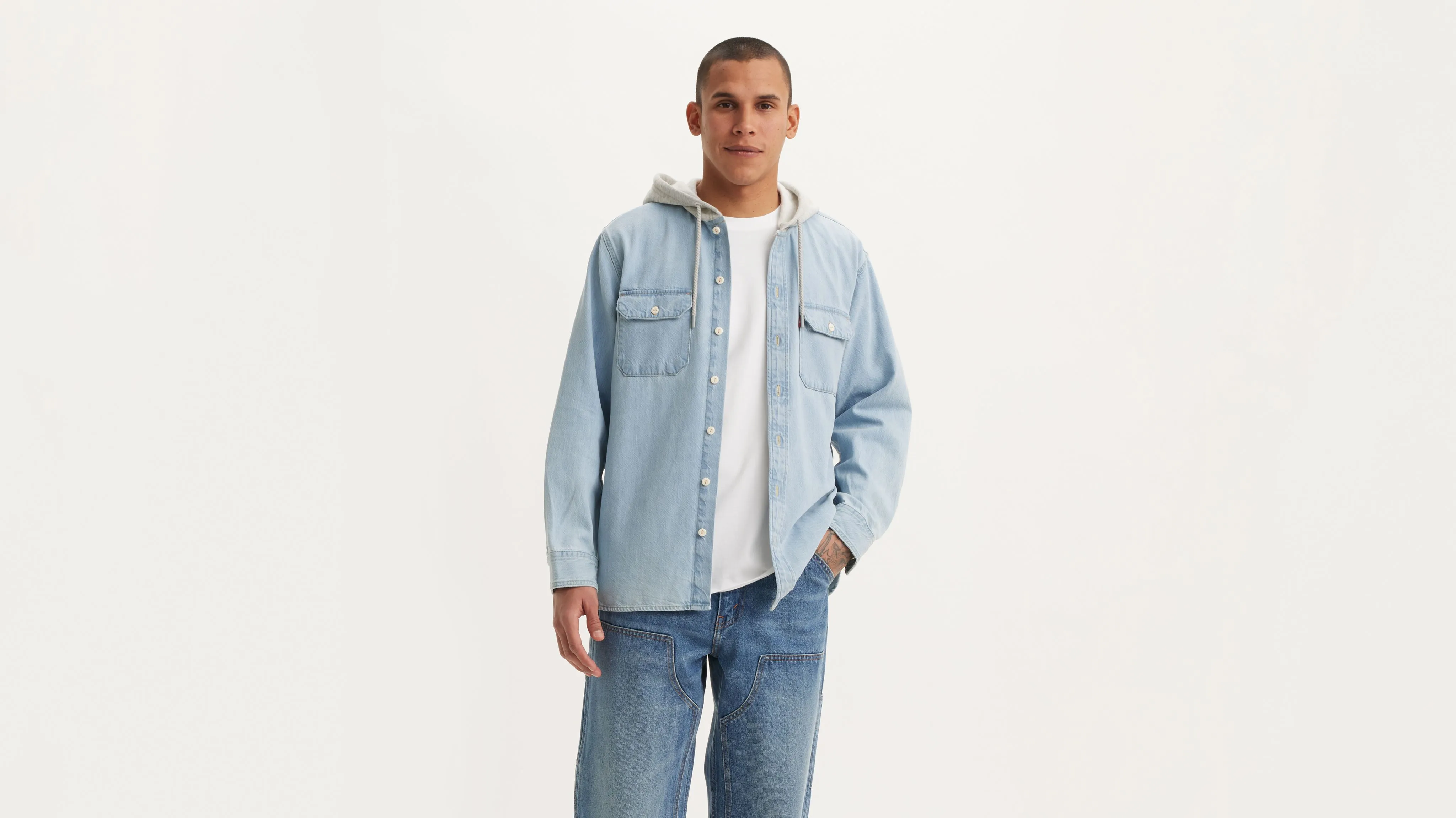 Hooded Classic Worker Shirt sold by Levi's