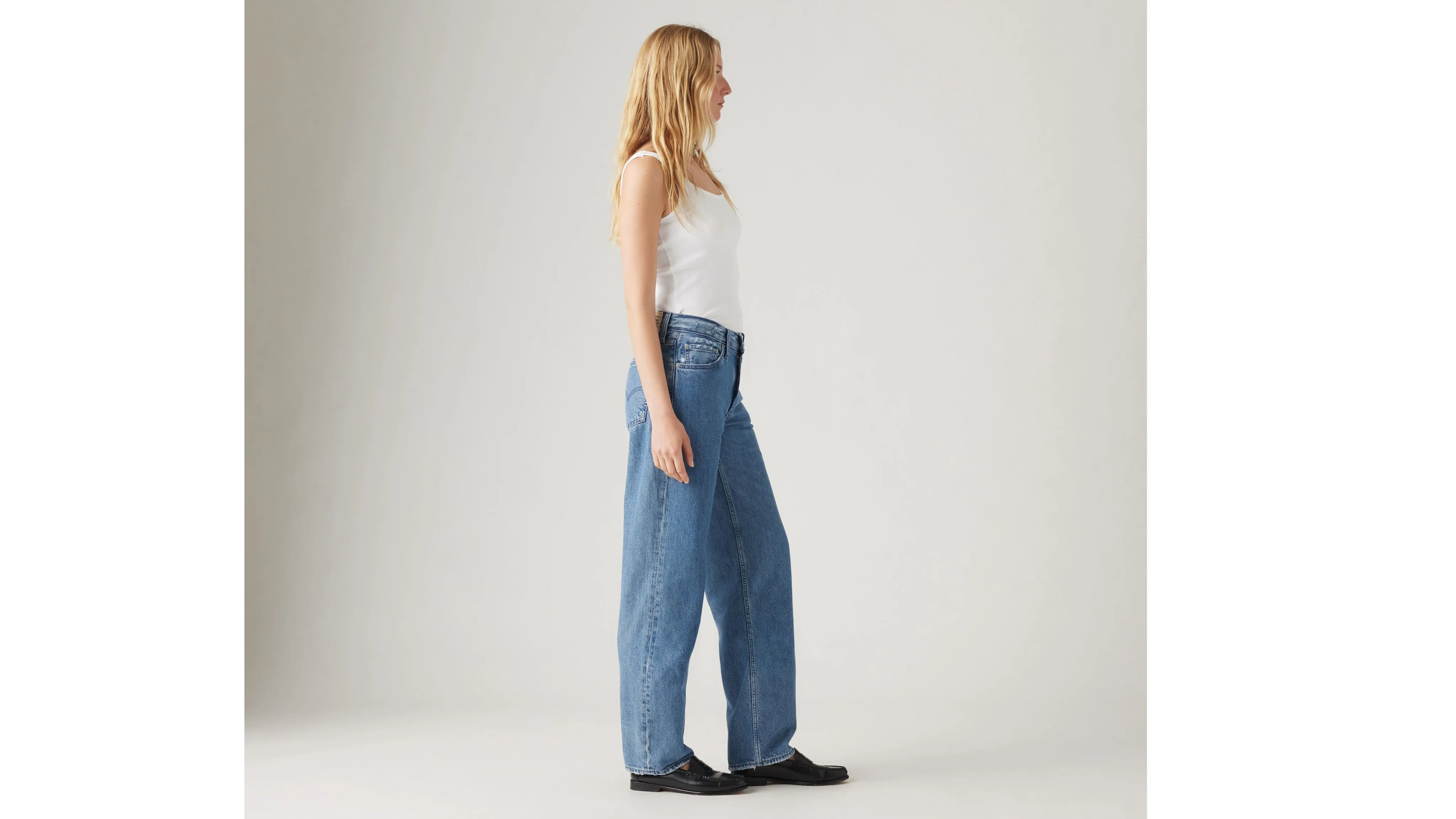 Levi’s® Women’s WellThread® Baggy Dad Jeans sold by Levi's product image thumbnail 4