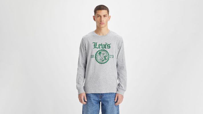 Levi's® Logo Graphic Long Sleeve T-Shirt sold by Levi's