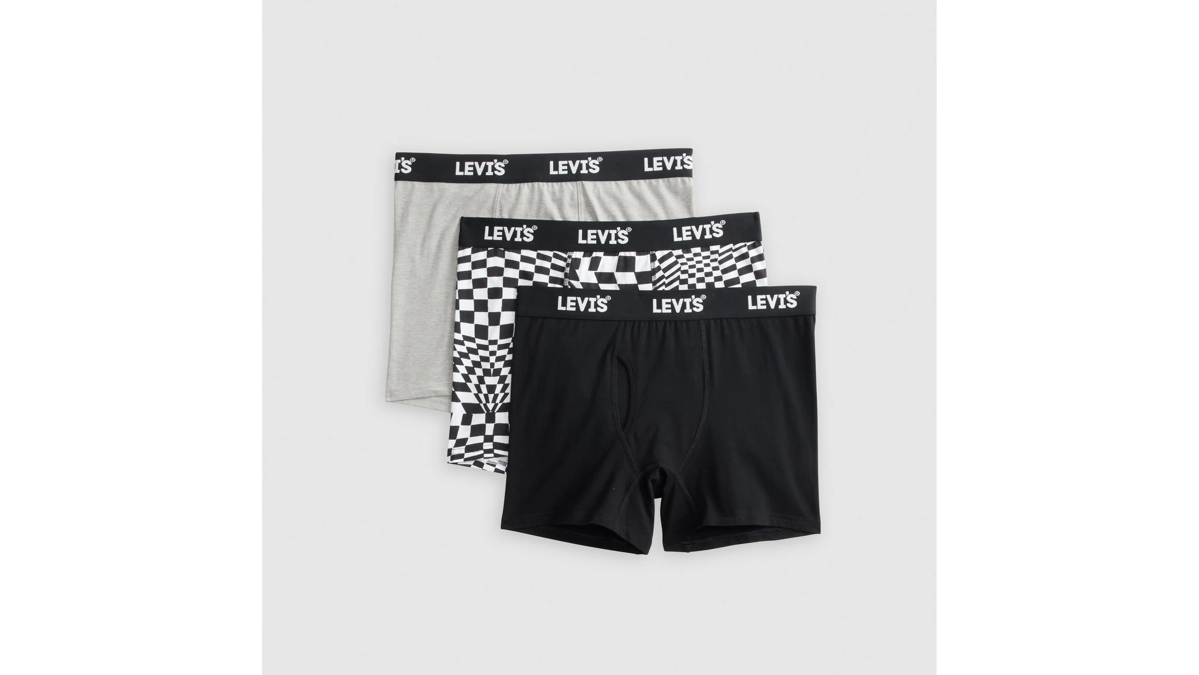 Trippy Checks Boxer Briefs sold by Levi's