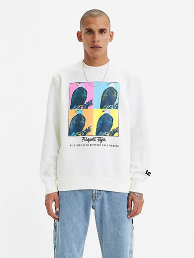 Standard Fit Graphic Crewneck Sweatshirt sold by Levi's
