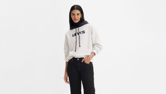 Graphic Ash Hoodie Sweatshirt made by Levi's