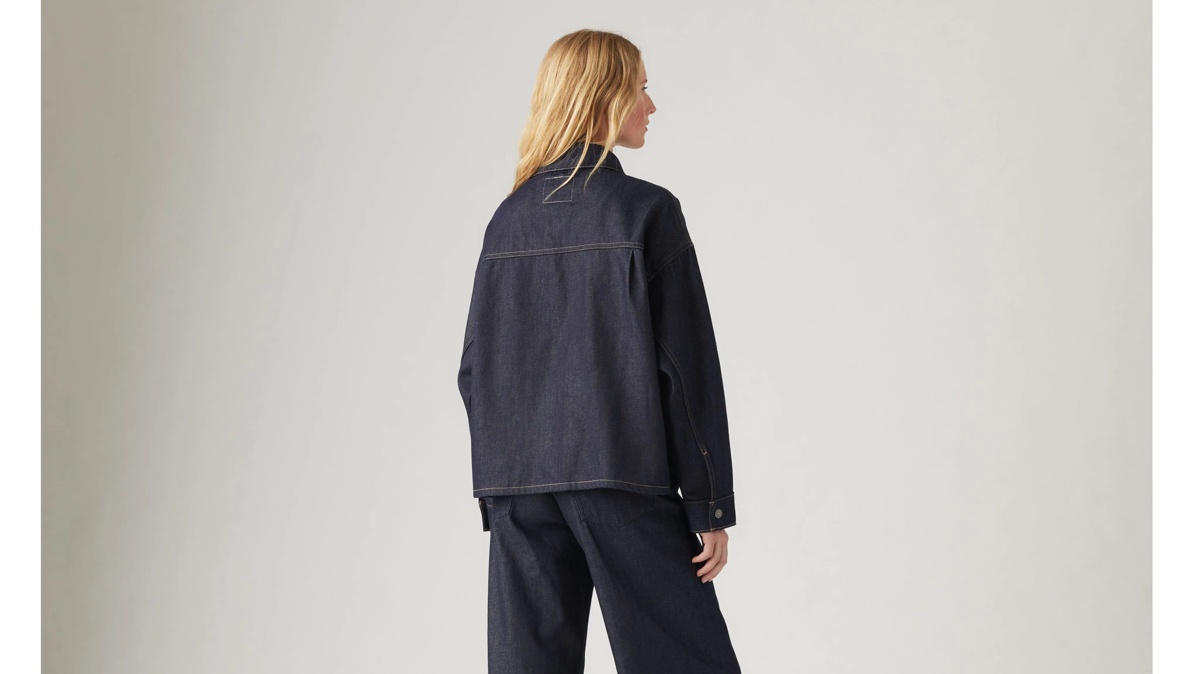 Levi's® WellThread® Women's Iris Relaxed Type II Trucker Jacket sold by Levi's product image thumbnail 3