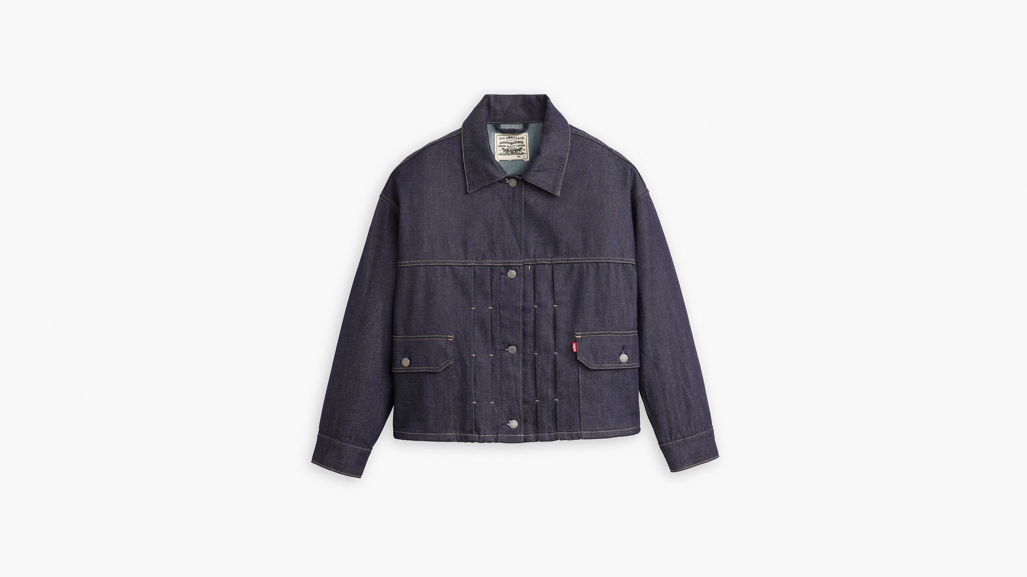 Levi's® WellThread® Women's Iris Relaxed Type II Trucker Jacket sold by Levi's product image thumbnail 5