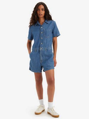 Heritage Short Sleeve Romper sold by Levi's