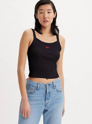 Essential Sporty Rib Tank Top sold by Levi's