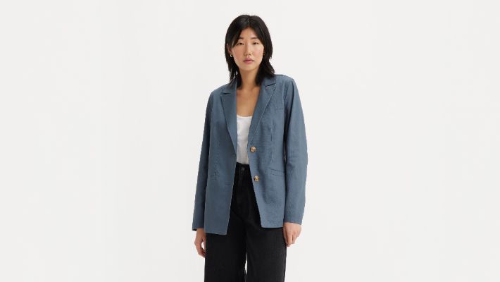 Single Breasted Cotton Blazer sold by Levi's