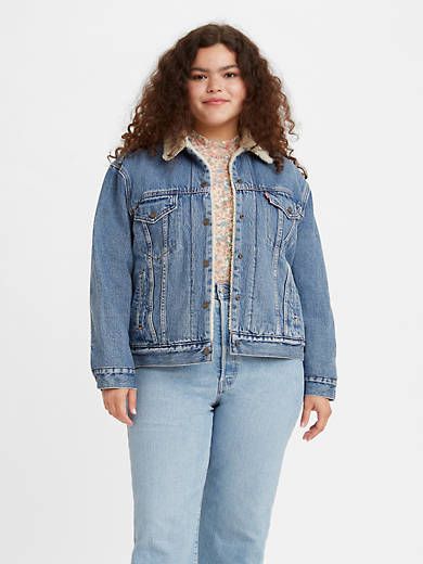 Ex-Boyfriend Sherpa Trucker Jacket sold by Levi's