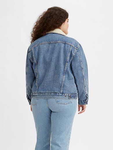 Ex-Boyfriend Sherpa Trucker Jacket sold by Levi's product image thumbnail 2