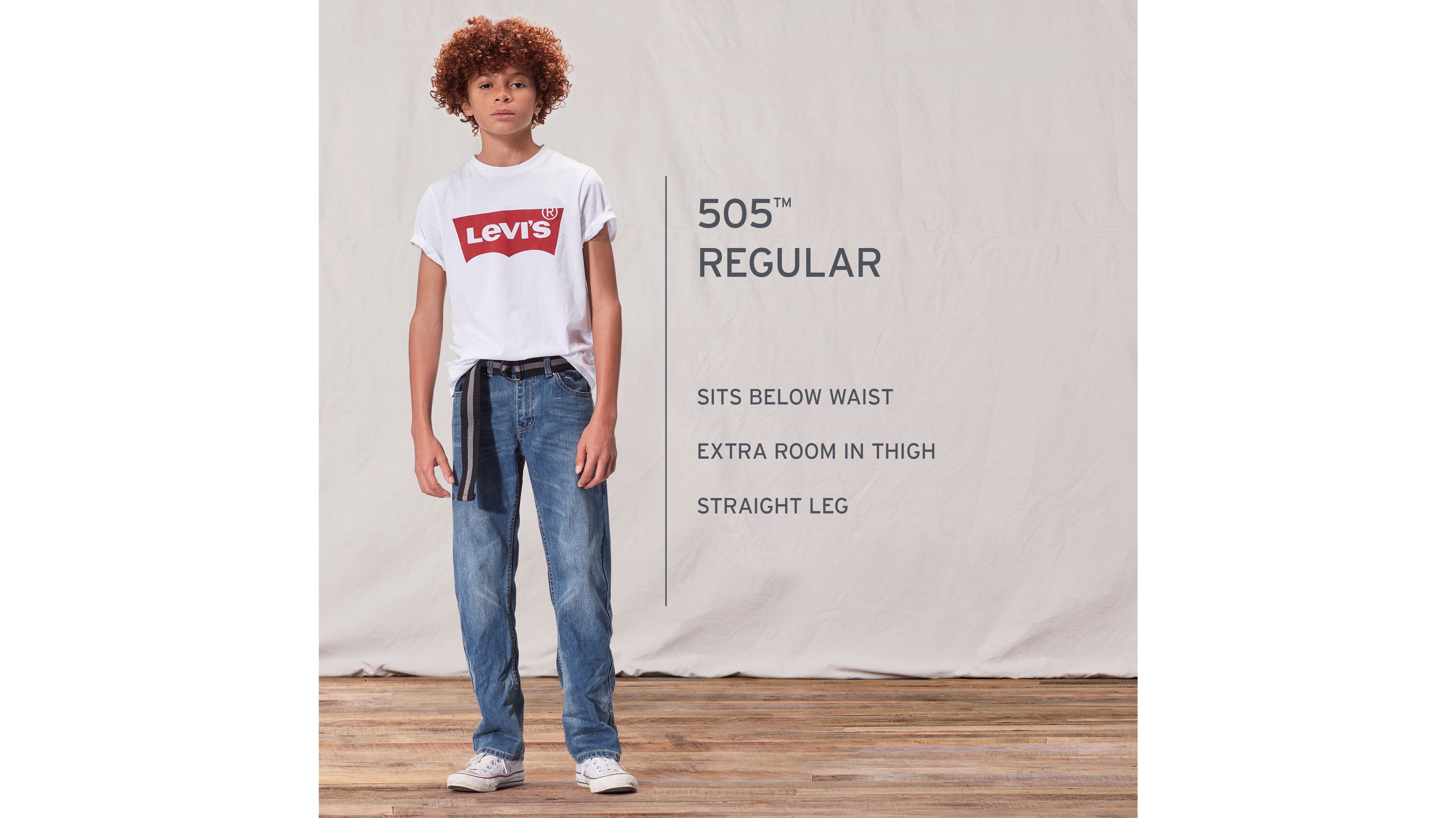 505™ Regular Fit Little Boys Jeans 4-7x sold by Levi's product image thumbnail 3