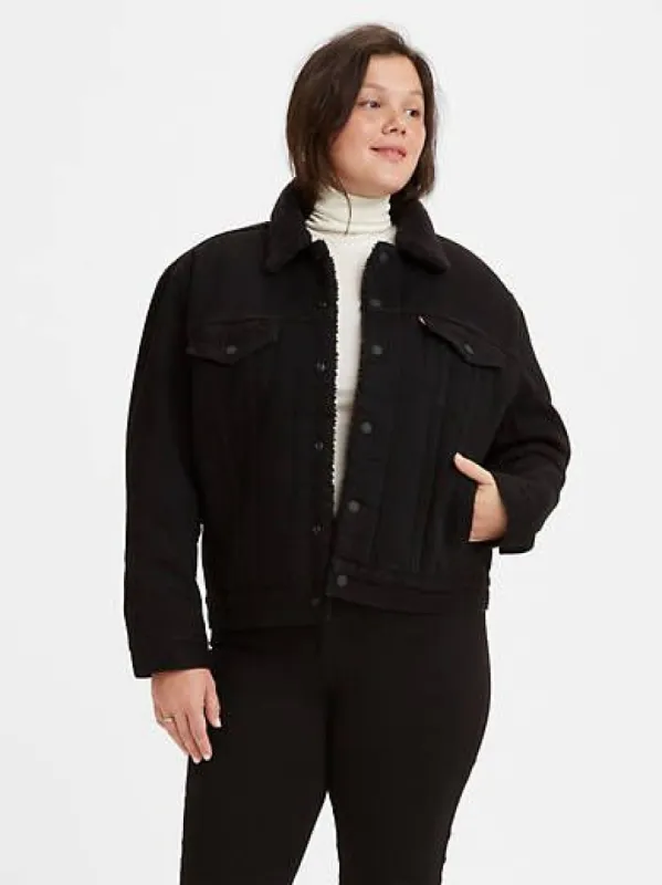 Ex-Boyfriend Sherpa Trucker Jacket sold by Levi's