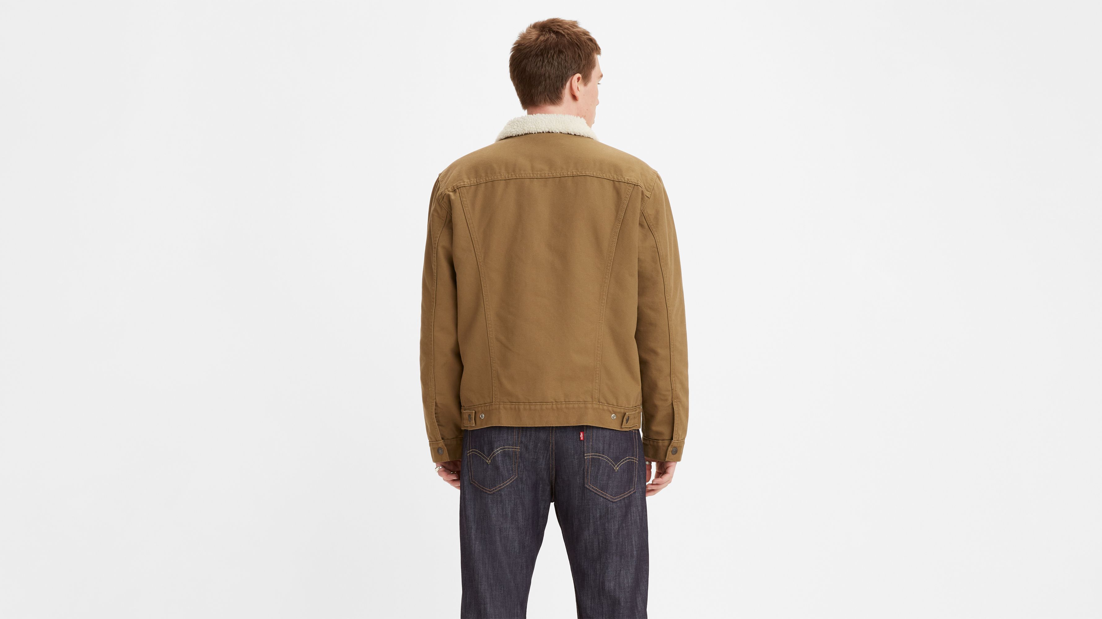 Canvas Type III Sherpa Trucker Jacket sold by Levi's product image thumbnail 2