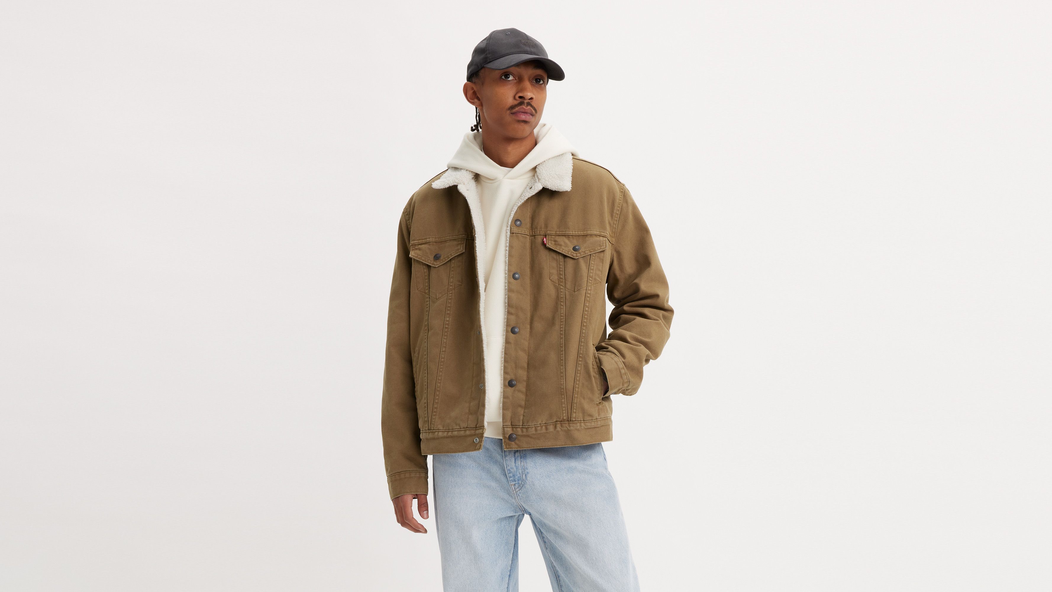 Canvas Sherpa Trucker Jacket sold by Levi's