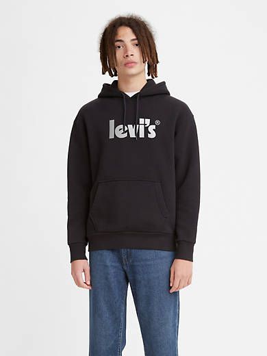 Relaxed Graphic Hoodie Sweatshirt (Tall) sold by Levi's