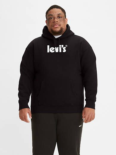 Relaxed Graphic Hoodie Sweatshirt (Big) sold by Levi's