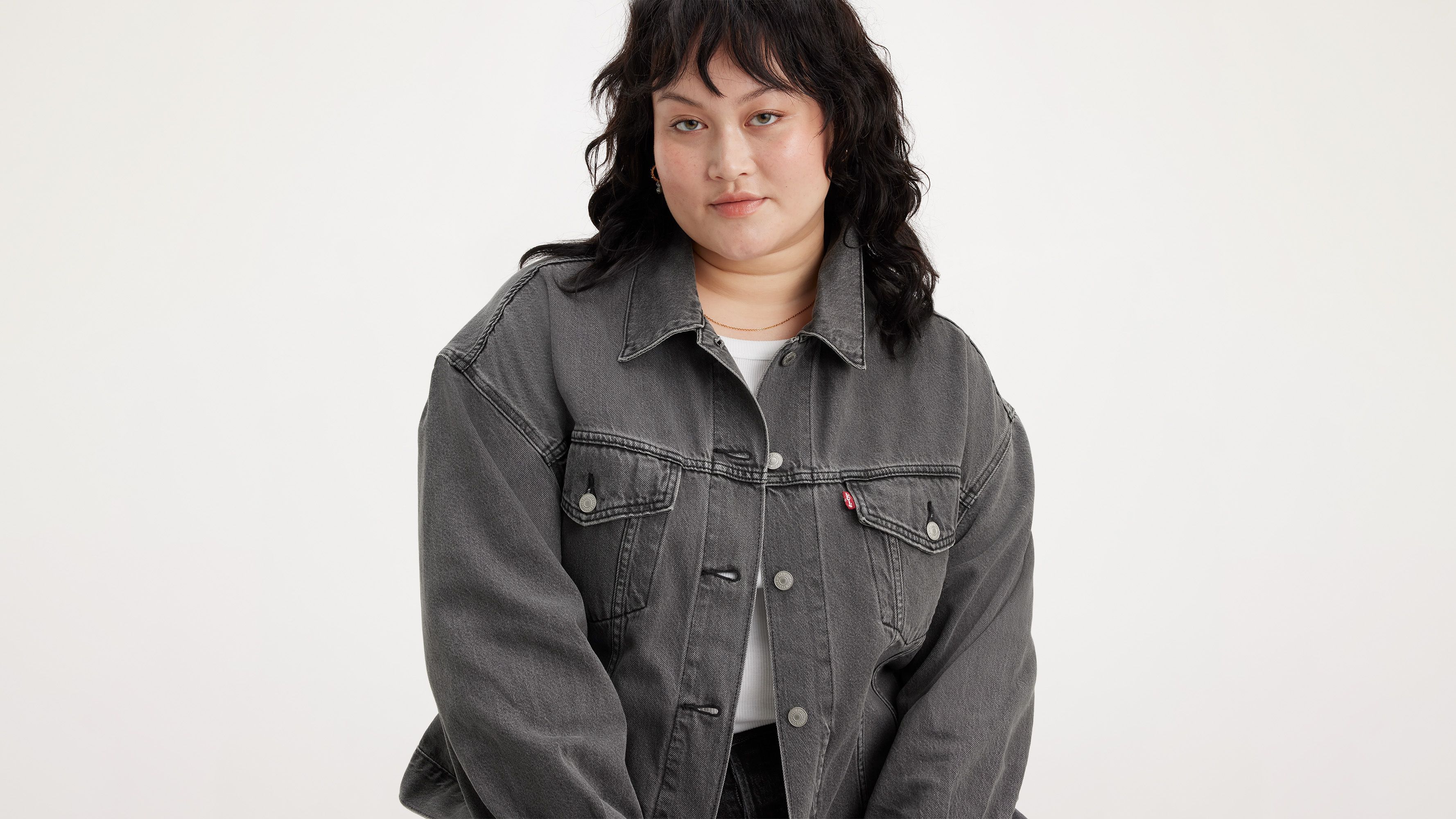 90s Trucker Jacket (Plus Size) sold by Levi's product image thumbnail 4