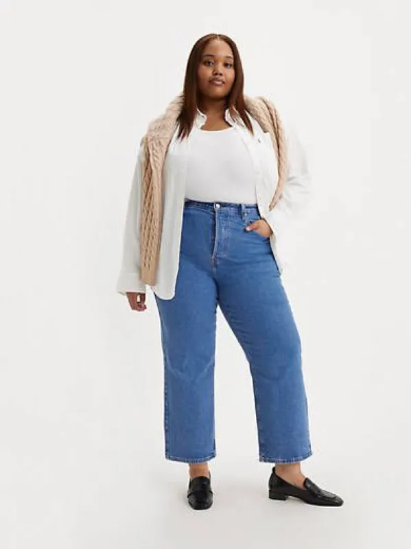 Ribcage Straight Ankle Women's Jeans (Plus Size) sold by Levi's
