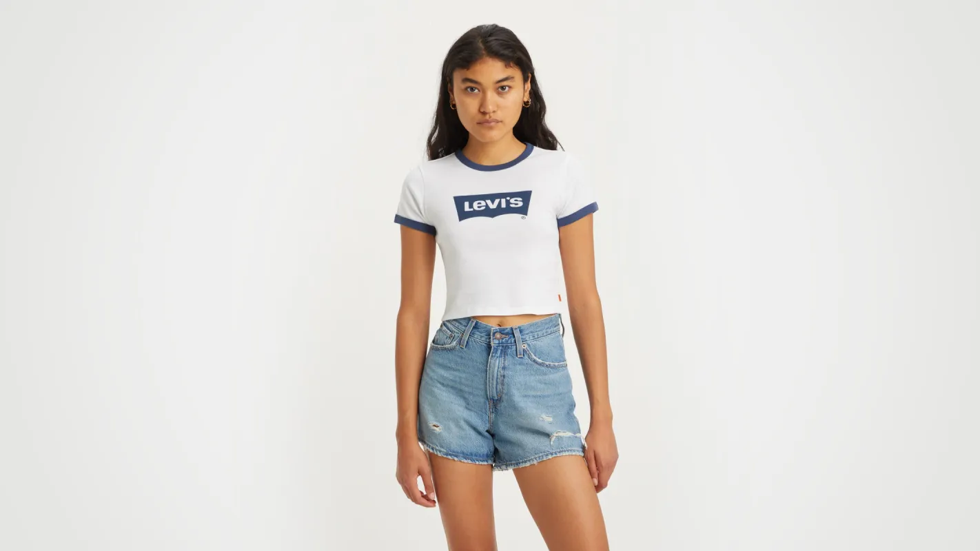 Graphic Ringer Mini Tee sold by Levi's