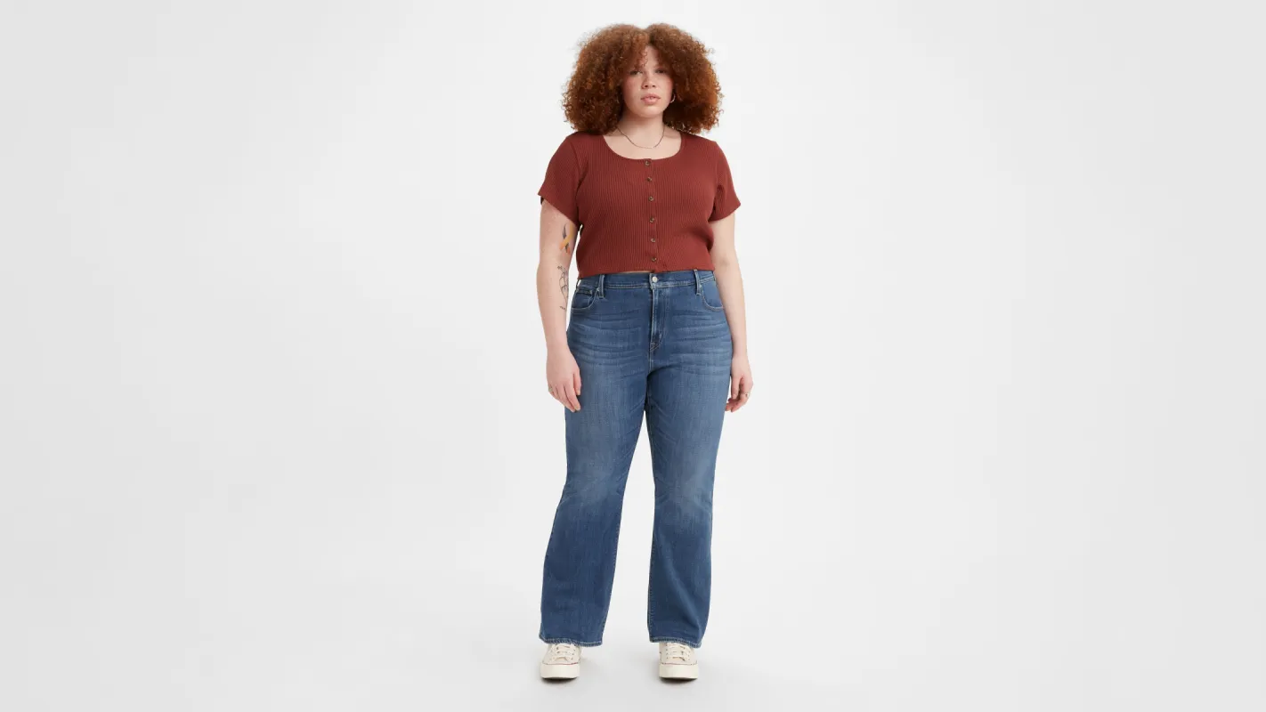 726 High Rise Flare Women's Jeans (Plus Size) sold by Levi's