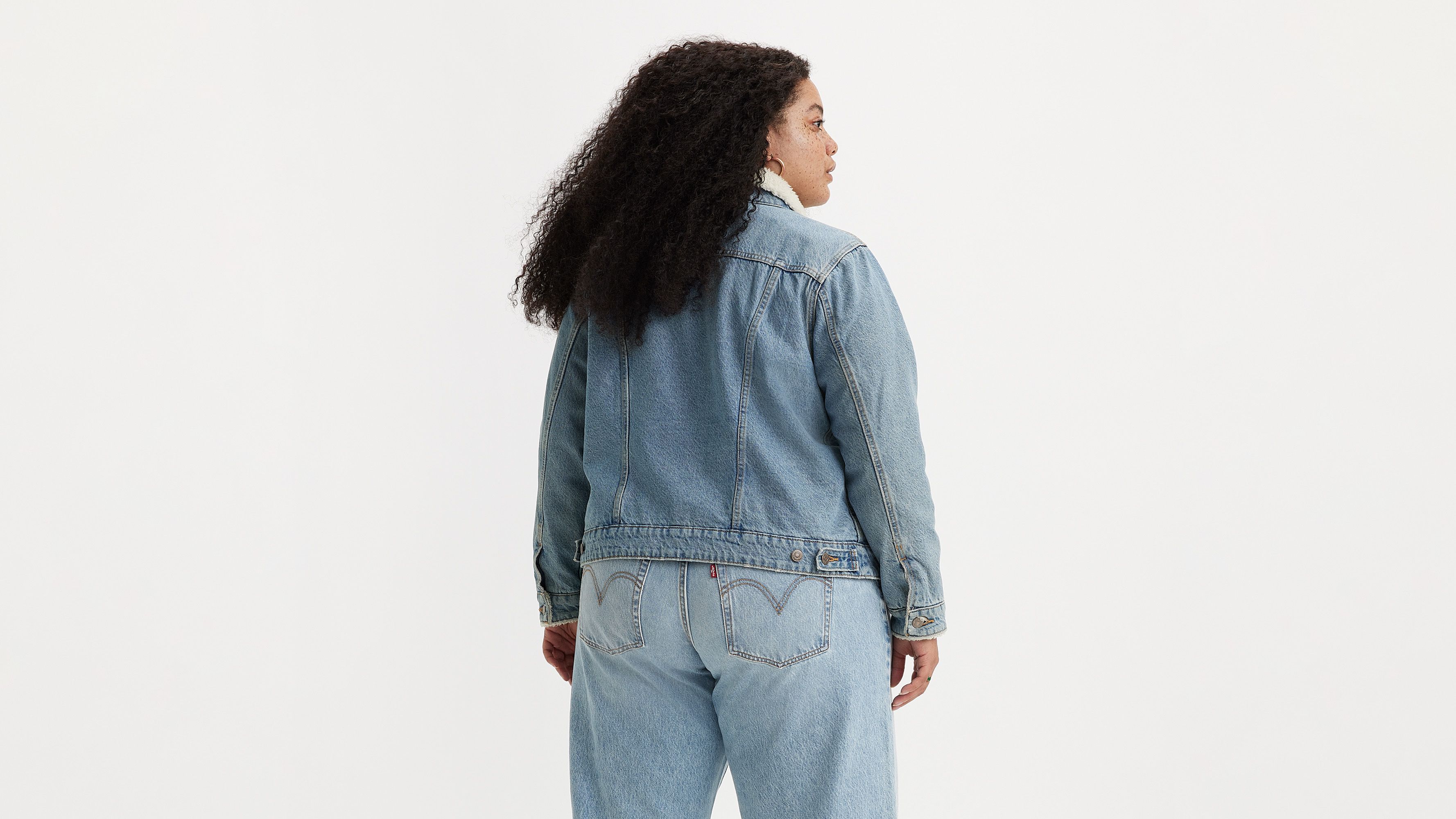 Original Sherpa Trucker Jacket (Plus Size) sold by Levi's product image thumbnail 2