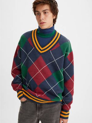 Stay Loose V-Neck Sweater made by Levi's