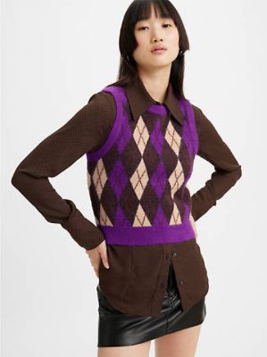 Deja Vu Sweater Vest sold by Levi's