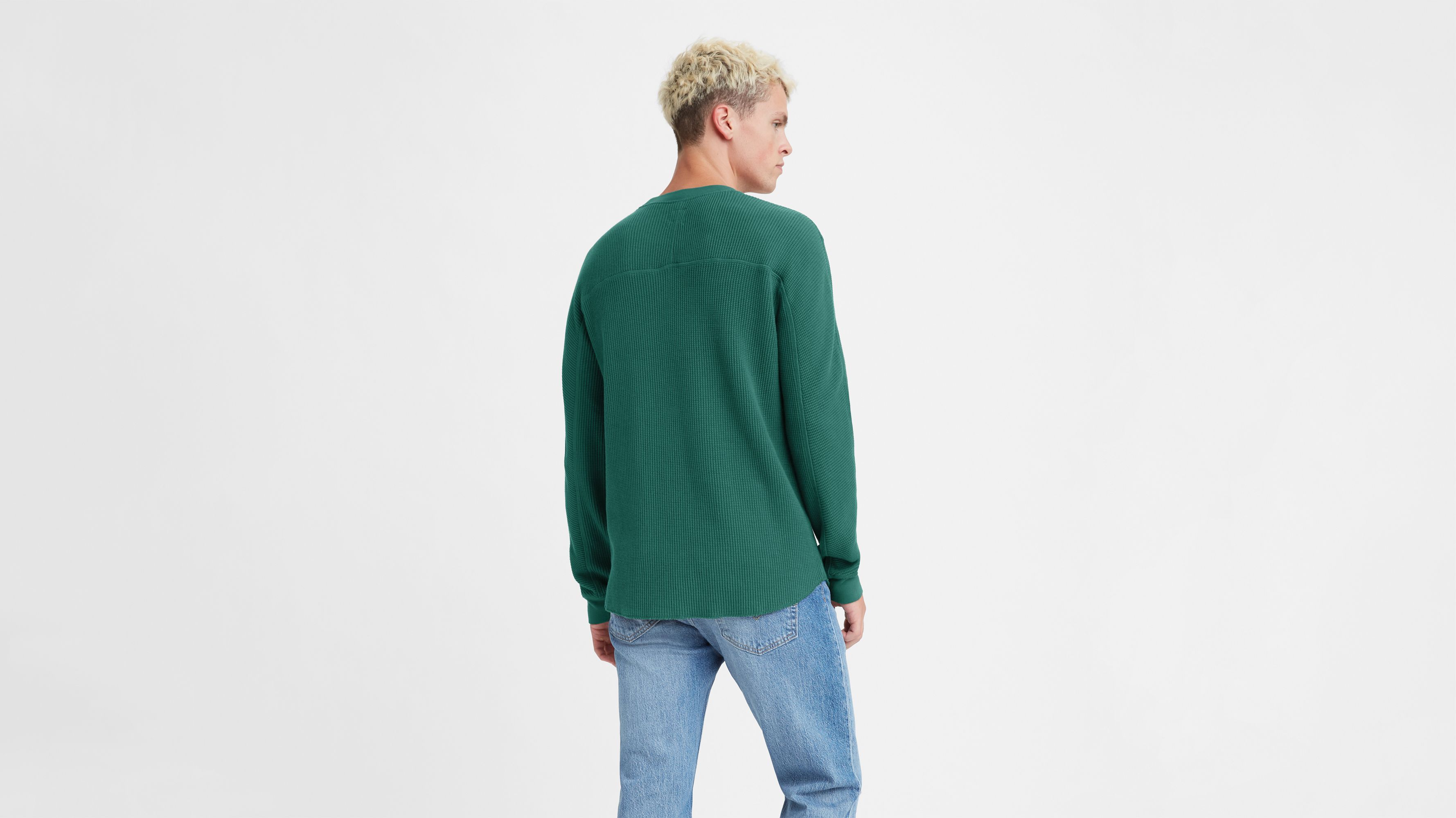 Long Sleeve Relaxed Fit Thermal Shirt sold by Levi's product image thumbnail 2